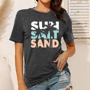 Women's Coconut Tree Vacation T-shirt